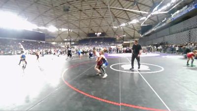 85 lbs 5th Place Match - Cohen Jewell, Twin City Wrestling Club vs Travis Cantu, Victory Wrestling-Central WA