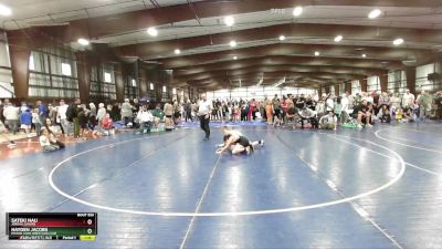 85 lbs Champ. Round 1 - Hayden Jacobs, Payson Lions Wrestling Club vs Sateki Nau, Jordan Juniors