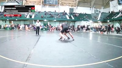 184 lbs Cons. Round 1 - Carson Mize, Ohio State vs Roth Powers, Purdue