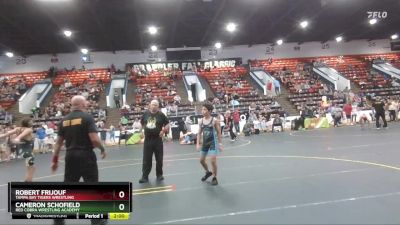 98 lbs Champ. Round 2 - Robert Frijouf, Tampa Bay Tigers Wrestling vs Cameron Schofield, Red Cobra Wrestling Academy