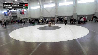 138 lbs Cons. Round 2 - Cy Tervort, Payson vs Broderick McFadden, Davis