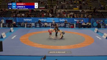 92 kg Final 3-5 - Tanner Hodgins, United States vs Elguja Lomidze, Georgia