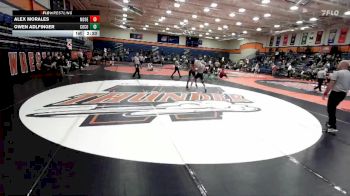 149 lbs 7th Place Match - Owen Adlfinger, Cornell College vs Alex Morales, Milwaukee School Of Engineering