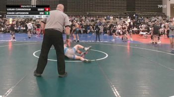 101 lbs Rr Rnd 3 - Logan Cunningham, Kingsway - MSC vs Chase Lepoidevin, Revolution Wrestling Club - MSC