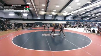 197 lbs Cons. Round 3 - Myles Brown, Alvernia vs Gideon Fasanya, Albright
