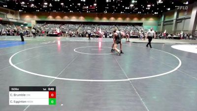 150 lbs Consi Of 32 #2 - Chase Brumble, Crook County vs Christian Egginton, Meridian