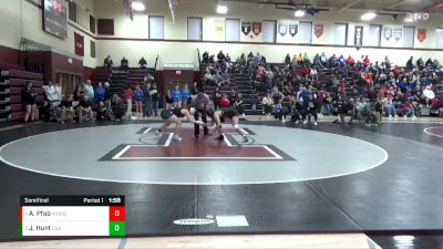 170 lbs Semifinal - Jordan Hunt, Clear Creek-Amana vs Ava Pfab, Western Dubuque