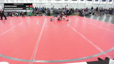 92 lbs Semifinal - Hudson Juarez, Northern Elite-EL vs Brookson Marksbury, Ares Red-EL