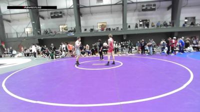 Junior Boys GR - 175 lbs Champ. Round 2 - Dane Flora, OR vs Tristen Hoag, CA