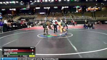 285 lbs Quarterfinal - Kolton Weaver, Point Pleasant vs Devin Williams, Hernando