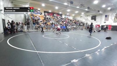 150 lbs Cons. Round 4 - Shizhang Jin, Valencia/Placentia vs Michael Jimenez, La Quinta/LQ