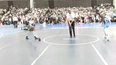 96-M lbs Round Of 16 - Cannon Inman, AMERICAN MMA AND WRESTLING vs Griffin Miller, South Plainfield