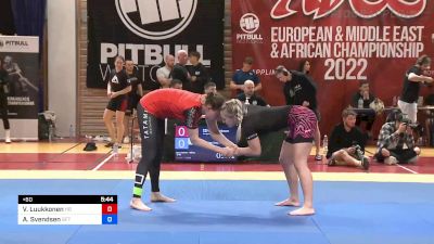 Venla Luukkonen vs Ane Svendsen 2022 ADCC Europe, Middle East & African Championships