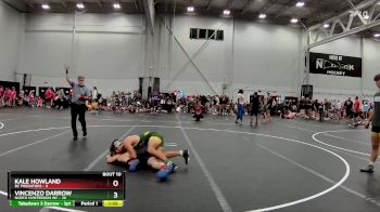 157 lbs Round 3 (8 Team) - Kale Howland, BC Predators vs Vincenzo Darrow, North Hunterdon WC