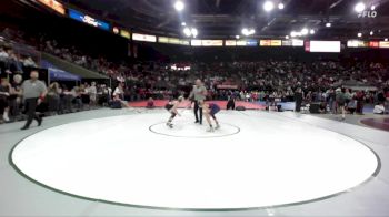 3A 98 lbs 3rd Place Match - Brecken Price, Malad vs Clayton Oxnam, New Plymouth