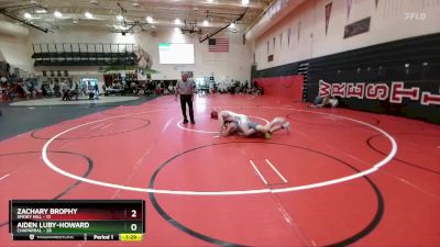 175 lbs Round 3 (4 Team) - Zachary Brophy, Smoky Hill vs Aiden Luby-Howard, Chaparral