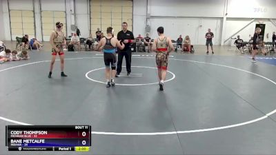 149 lbs Placement Matches (8 Team) - Cody Thompson, Michigan Blue vs Bane Metcalfe, Indiana