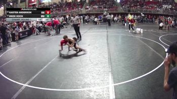 50 lbs Champ. Round 1 - Kasten Anderson, Kimball Wrestling Club vs Knox Koch, Wayne Wrestling Club