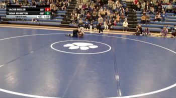 132 lbs Semifinal - Jacob Weiler, Kearney vs Sean Johnston, Omaha Westview