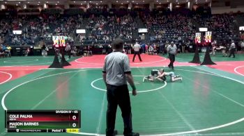 65 lbs Semifinal - Cole Palma, NBHA vs Mason Barnes, DWC3