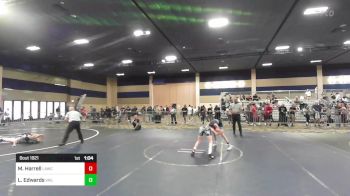 102 lbs Round Of 16 - Mavrik Harrell, Lawc vs Landon Edwards, Vail Wr Ac