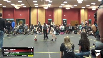 52 lbs Round 5 (6 Team) - Kora Lawson, SW Region Girls vs Finley Uhlenhake, Untouchables