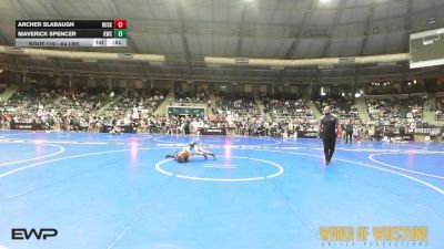 64 lbs Consi Of 8 #1 - Archer Slabaugh, Husky Wrestling Club vs Maverick Spencer, Keystone Wrestling Club