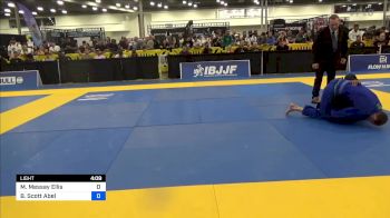 Mark Messay Ellis vs Barrett Scott Abel 2024 World Masters IBJJF Jiu-Jitsu Championship