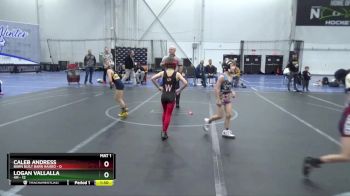 56 lbs Round 1 (4 Team) - Logan Vallalla, 4M vs Caleb Andress, Barn Built Barn Raised