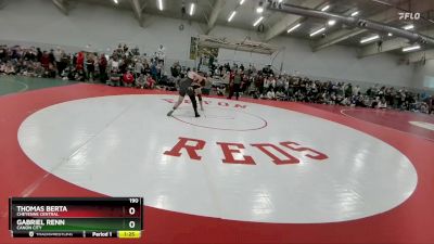 190 lbs Champ. Round 3 - Thomas Berta, Cheyenne Central vs Gabriel Renn, Canon City