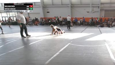 105 lbs Round 2 (6 Team) - Bryan Agulis, FORGE vs William Dies, Lake WC