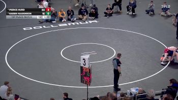 1st Place Match - Kaden Haakinson, West Central vs Pierce Hurd, Rapid City Central