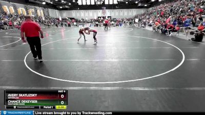 132 lbs Cons. Round 3 - Chance Dekeyser, Southern Door vs Avery Skatlizsky, Waterloo