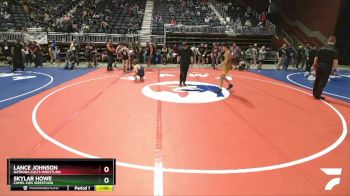 126 lbs 3rd Place Match - Lance Johnson, Natrona Colts Wrestling vs Skylar Howe, Camel Kids Wrestling