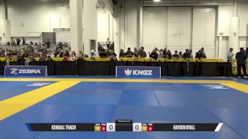 Hayden Byall vs Kendall Thach 2025 World IBJJF Jiu-Jitsu No-Gi Championship