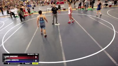 190 lbs Cons. Semi - Luke Driedric, WI vs Aaden Arroyo, IL