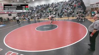 127 lbs Semifinal - Nicolas Gordon, Palmyra Area Hs vs Trey Salvaggio, Central Dauphin Hs