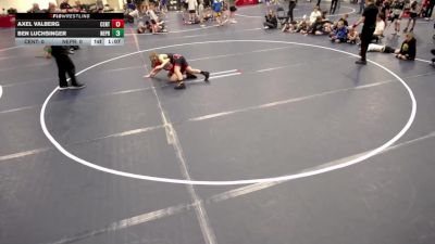 Elementary - 115 lbs Axel Valberg, Centennial vs Ben Luchsinger, New Prague