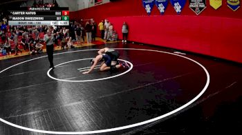 139 lbs Champ. Round 2 - Carter Katus, Burgettstown Hs vs Mason Swidzinski, Butler