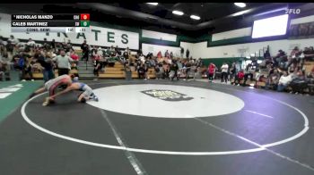 144 lbs Cons. Semi - Caleb Martinez, Sanger West vs Nicholas Manzo, Chowchilla