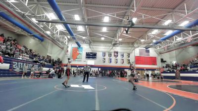 130 lbs Cons. Round 4 - Serenity Defrees, Pontiac vs Bianca Arredondo, Naperville (Central)