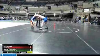 115 lbs Finals (8 Team) - Spencer Myers, Kasson-Mantorville vs Eli Brunn, Foley