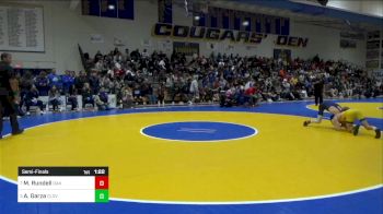 109 lbs Semifinal - Mj Rundell, Oak Park River Forest (IL) vs Anthony Garza, Clovis