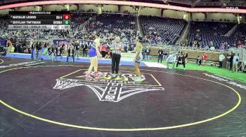 Girls-155 lbs Cons. Round 1 - Natalie Lewis, Ida Hs Girls vs Shylah Twyman, Mattawan Hs Girls