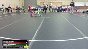 52 lbs Round 2 (8 Team) - Landon Childers, Contenders WA vs Landen Morris, Elevate Wrestling
