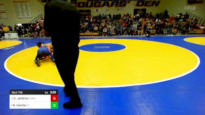 129 lbs Consi Of 8 #2 - Che Jenkins, Sunnyside (AZ) vs Nathan Carillo, St. John Bosco