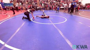 90 lbs Rr Rnd 3 - Kaili Prose, Jay Wrestling Club vs Rhett Powers, Tiger Trained Wrestling