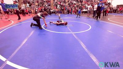 90 lbs Rr Rnd 3 - Kaili Prose, Jay Wrestling Club vs Rhett Powers, Tiger Trained Wrestling