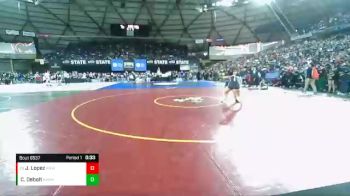 Girls 3A/4A 170 Cons. Round 2 - Jaylee Lopez, Kennewick (Girls) vs Callie `CJ` Debolt, Kamiak (Girls)