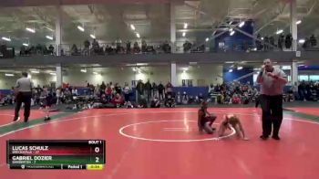 80 lbs Round 1 (4 Team) - Lucas Schulz, Brecksville vs Gabriel Dozier, Barberton